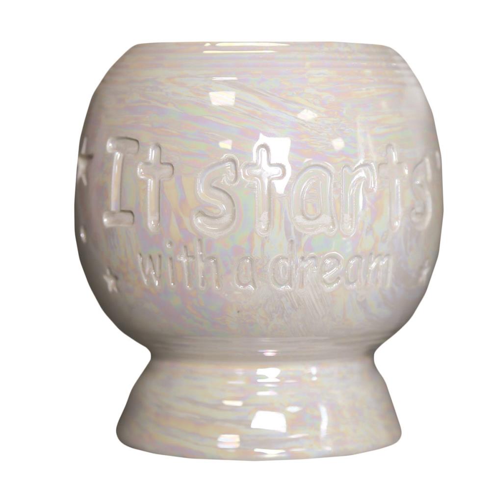 Aroma 'It Starts With A Dream' Electric Ceramic Wax Melt Warmer Extra Image 1